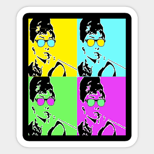 breakfast hollywood pop art 2 Sticker